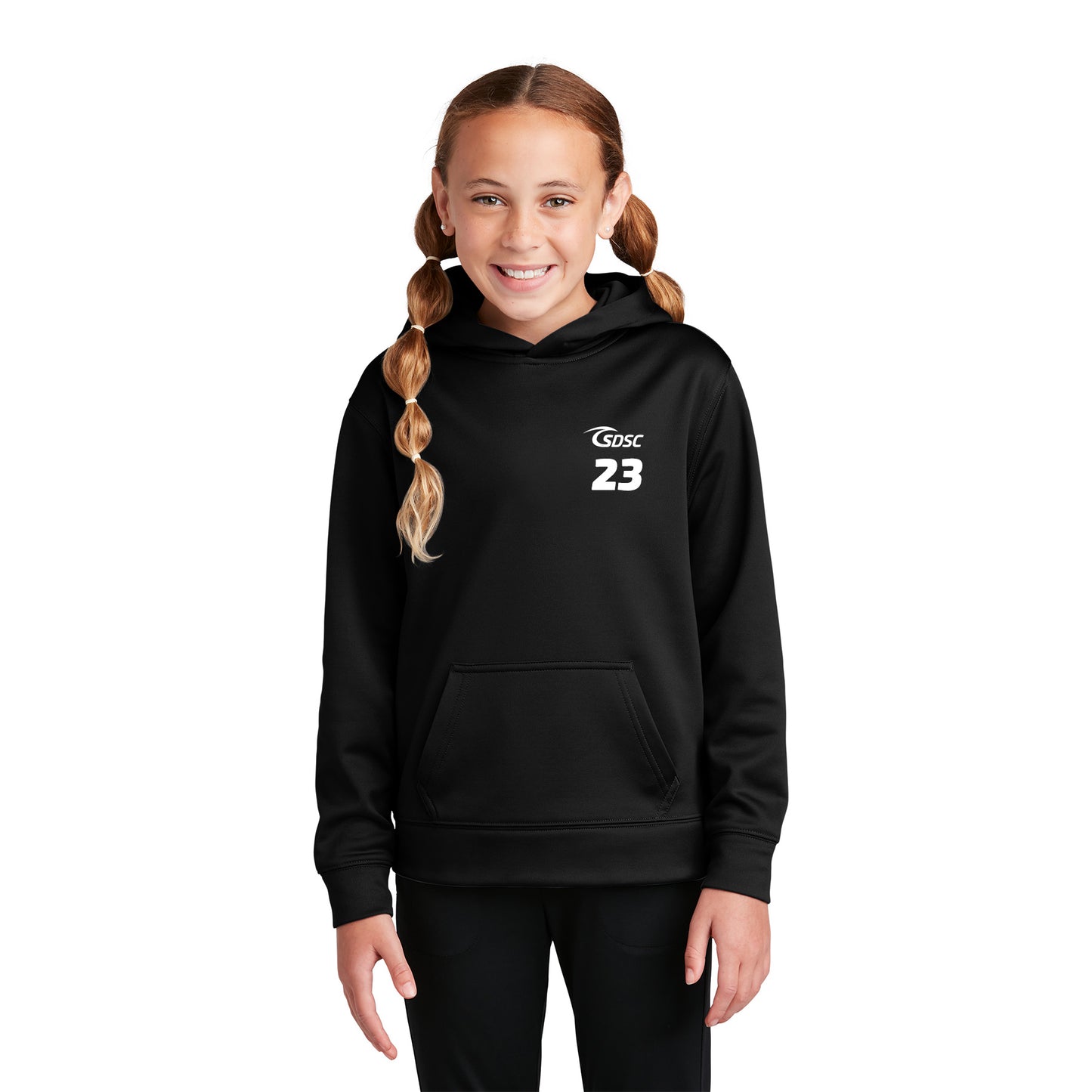 SDSC LEFT CHEST LOGO EMBROIDERED PERFORMANCE HOODED SWEATSHIRT