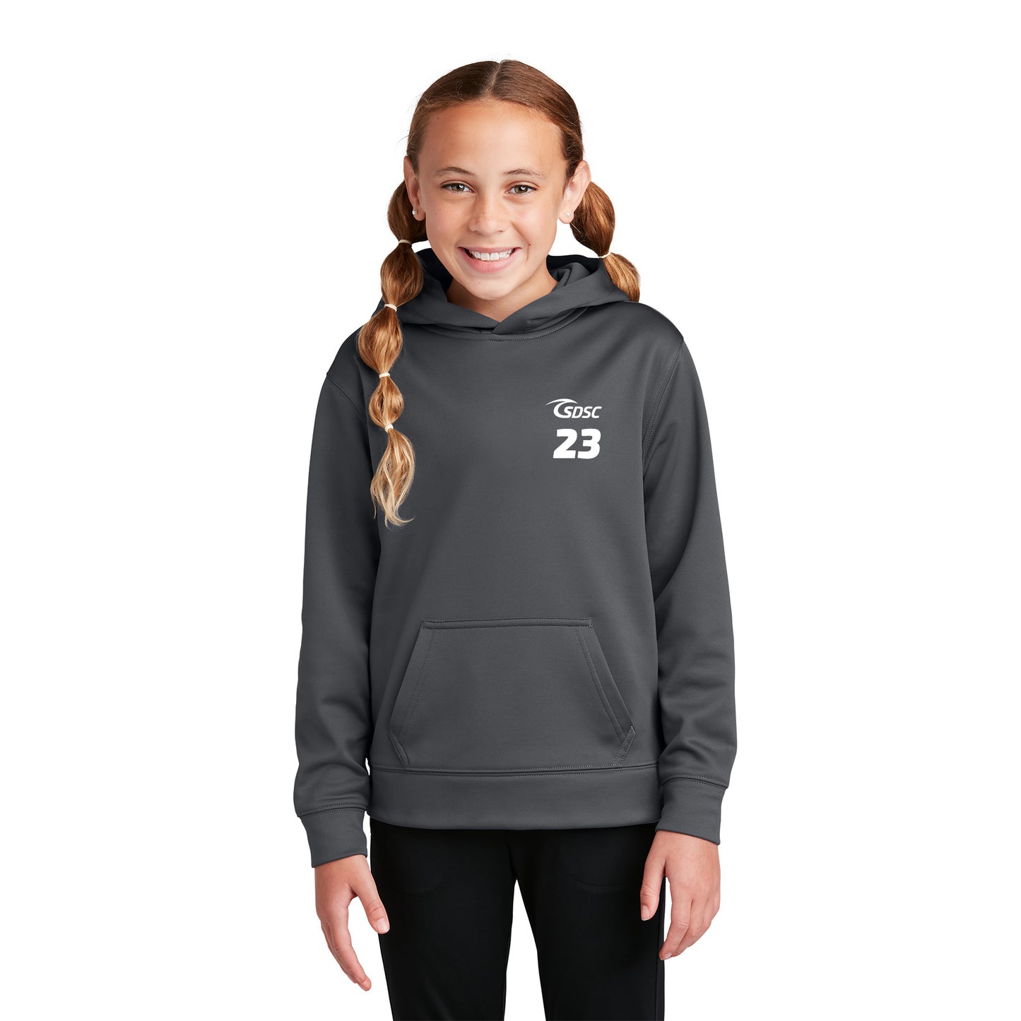 SDSC LEFT CHEST LOGO EMBROIDERED PERFORMANCE HOODED SWEATSHIRT