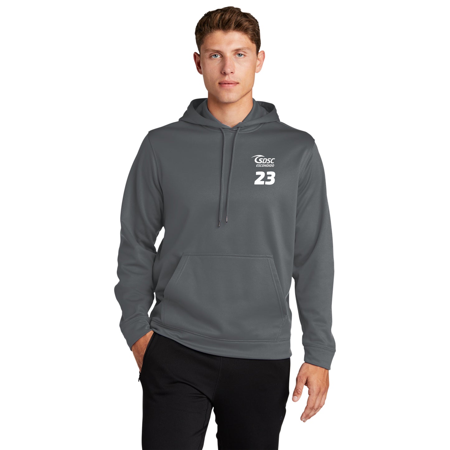 SDSC LEFT CHEST LOGO EMBROIDERED PERFORMANCE HOODED SWEATSHIRT