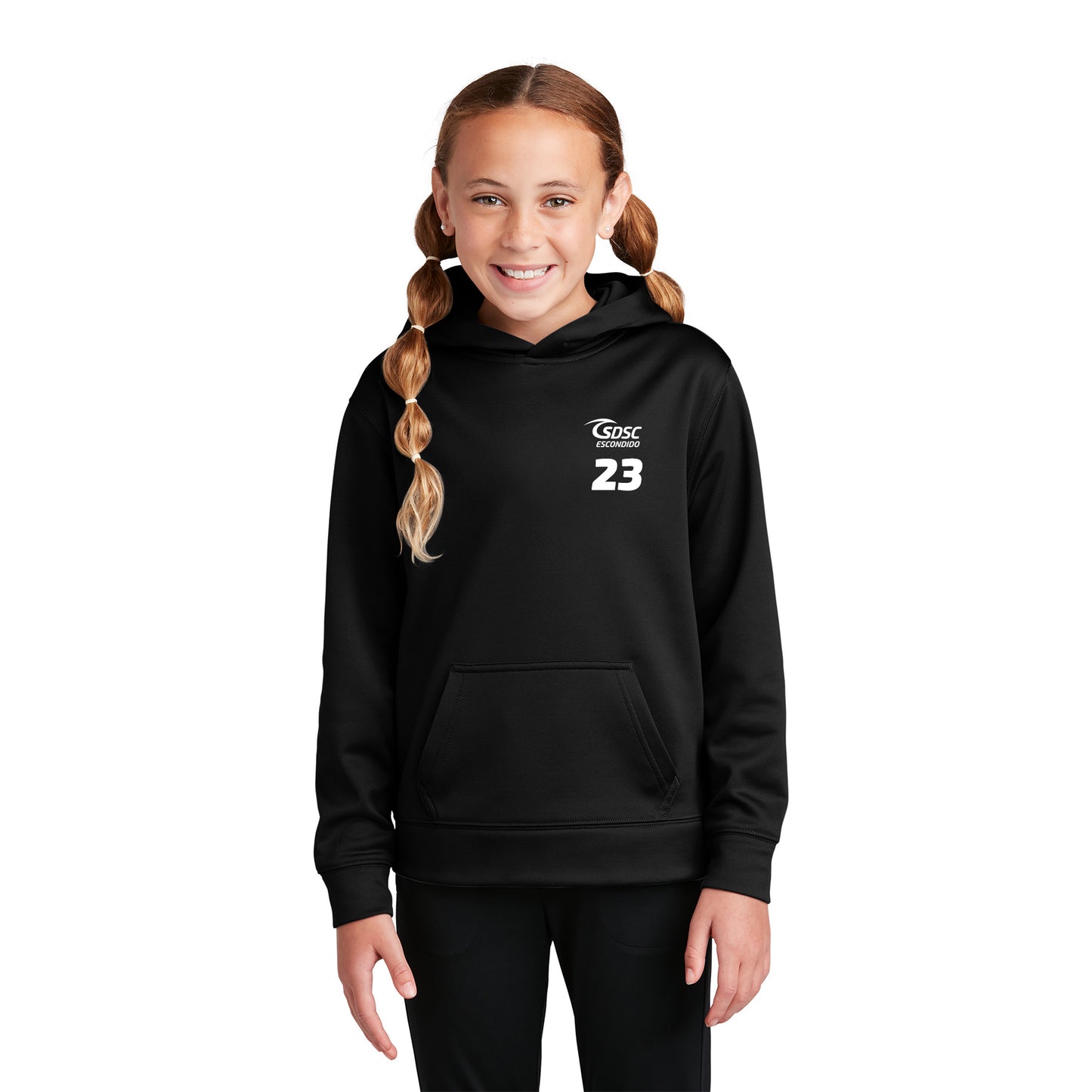 SDSC LEFT CHEST LOGO EMBROIDERED PERFORMANCE HOODED SWEATSHIRT
