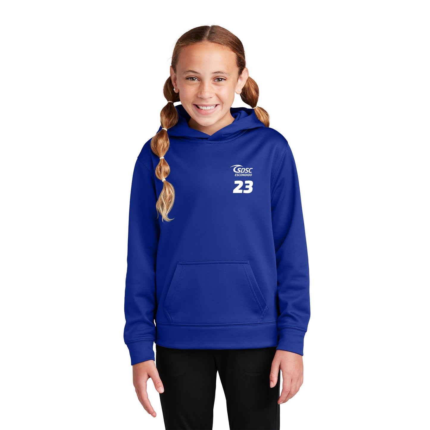 SDSC LEFT CHEST LOGO EMBROIDERED PERFORMANCE HOODED SWEATSHIRT