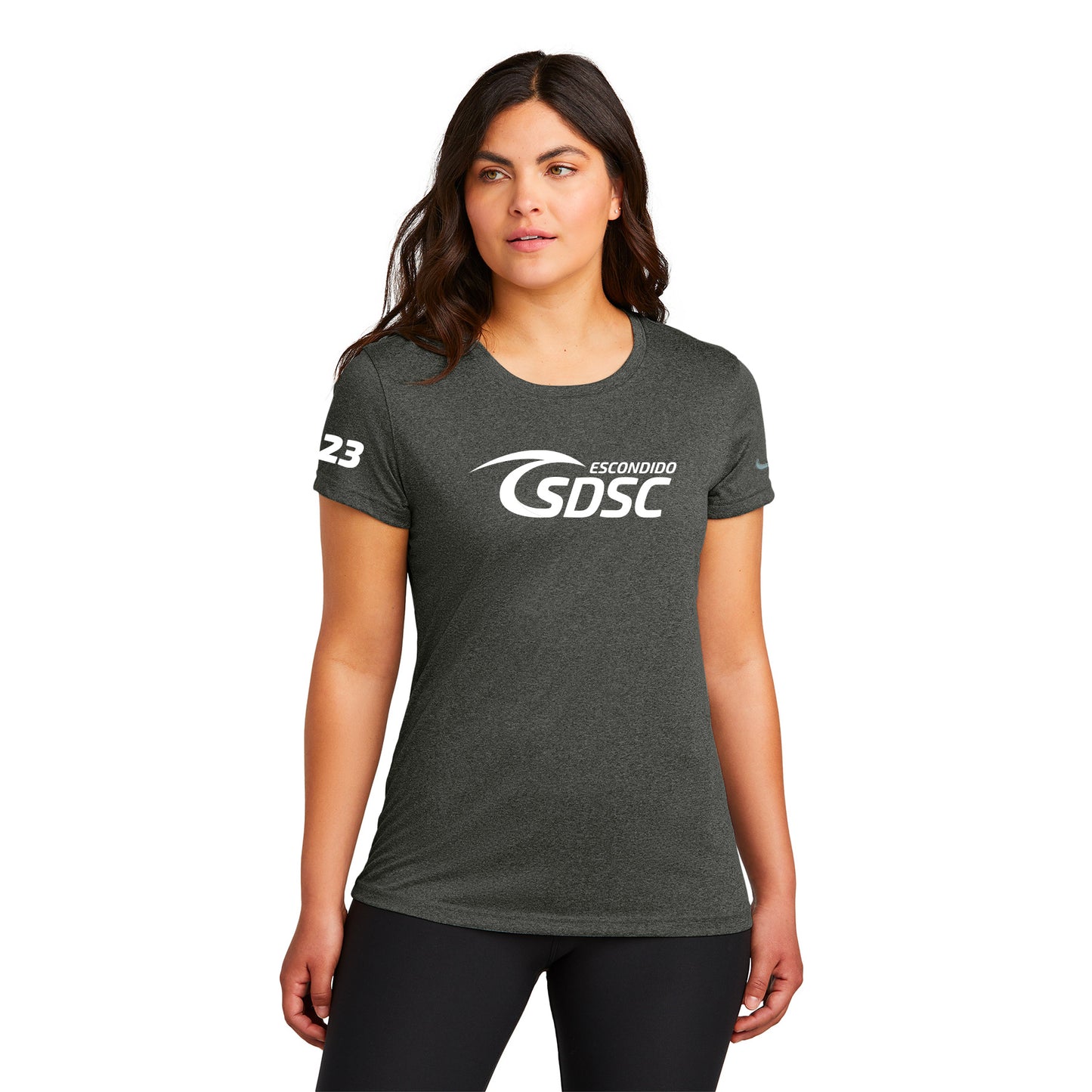 SDSC ESCONDIDO LOGO NIKE LADIES SWOOSH SLEEVE RLEGEND TEE