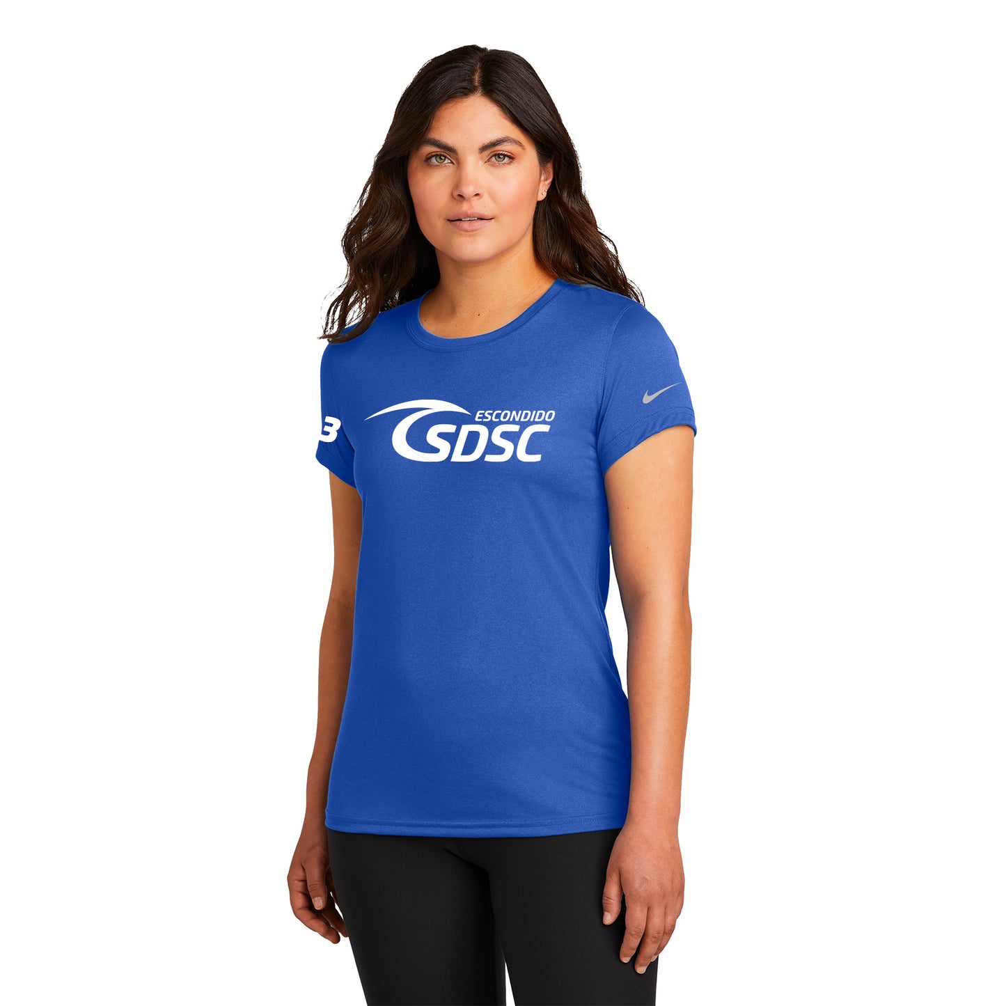 SDSC ESCONDIDO LOGO NIKE LADIES SWOOSH SLEEVE RLEGEND TEE