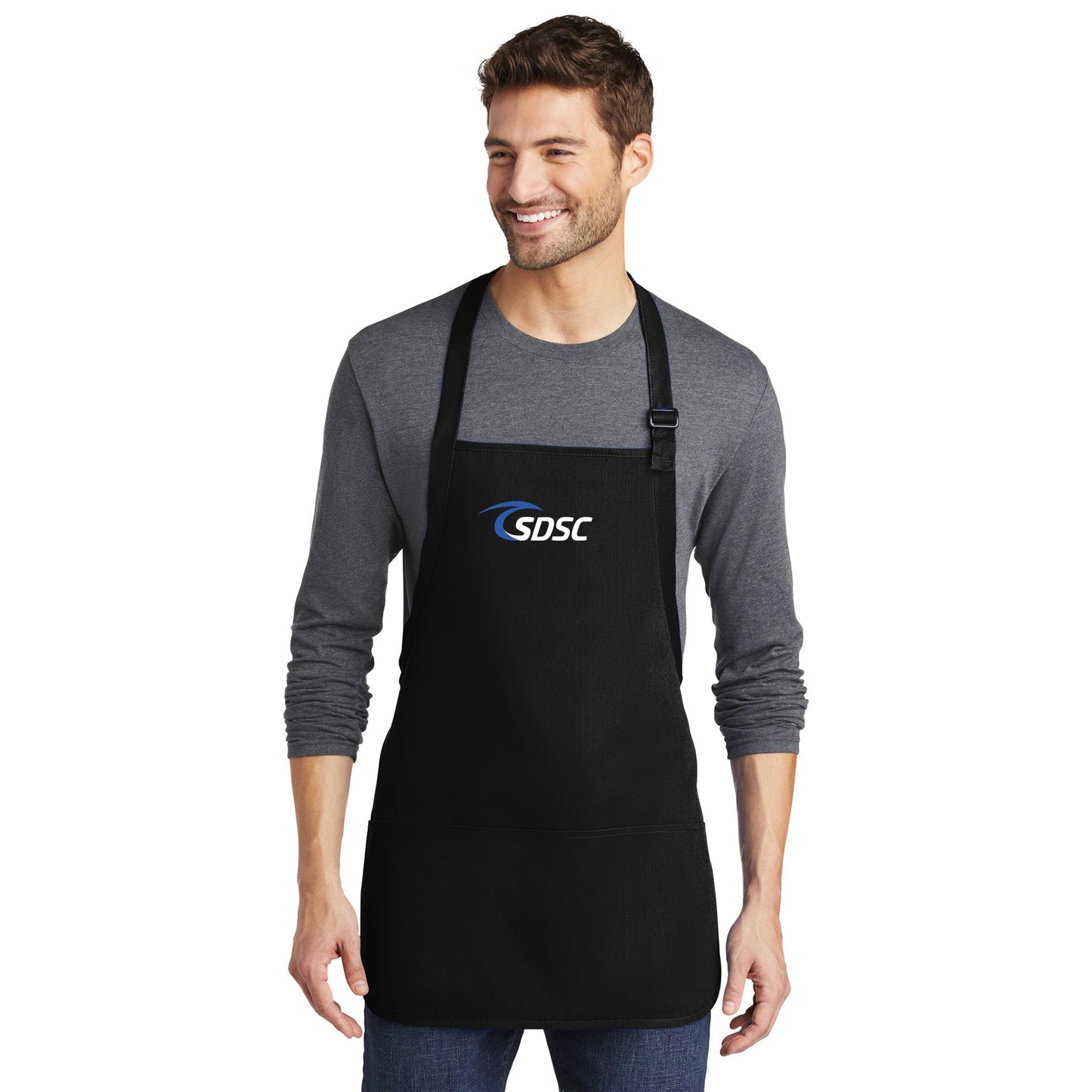 SDSC LOGO PLAYER APRON