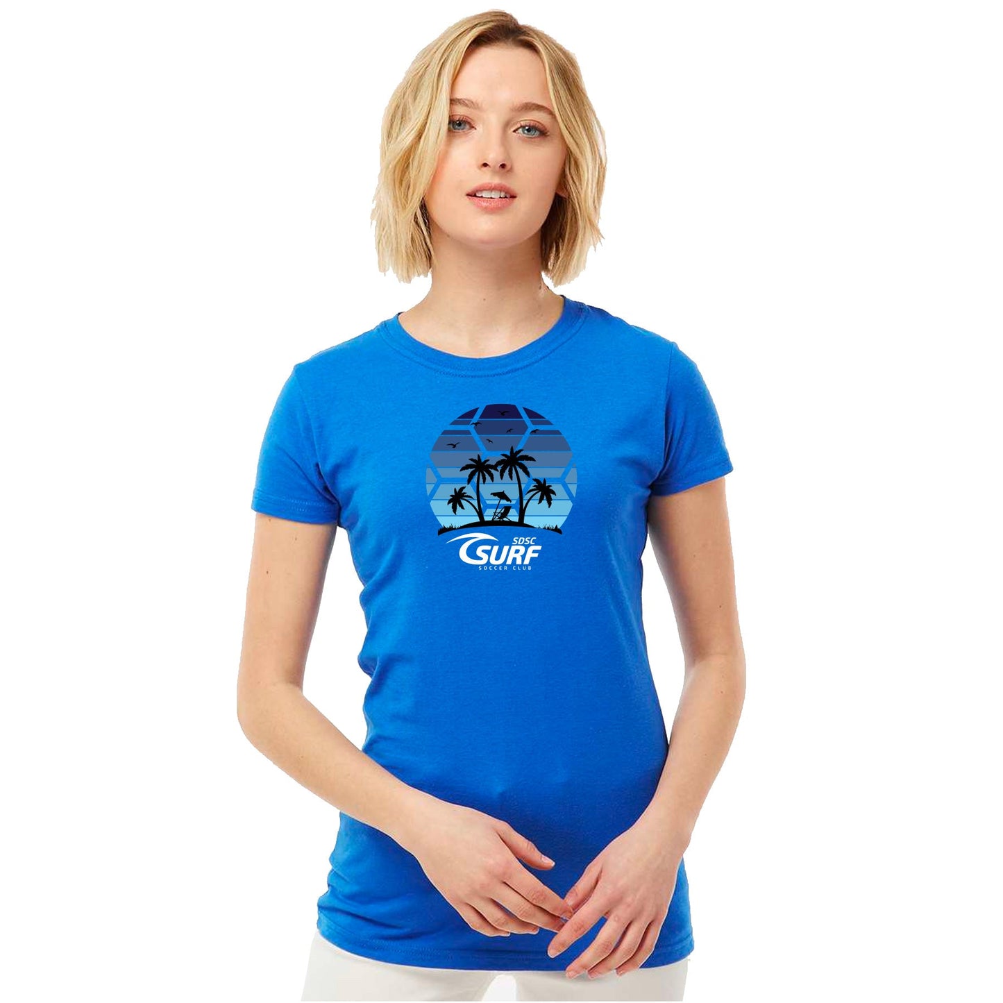 SDSC SUNSET SLIM FIT JERSEY TEE