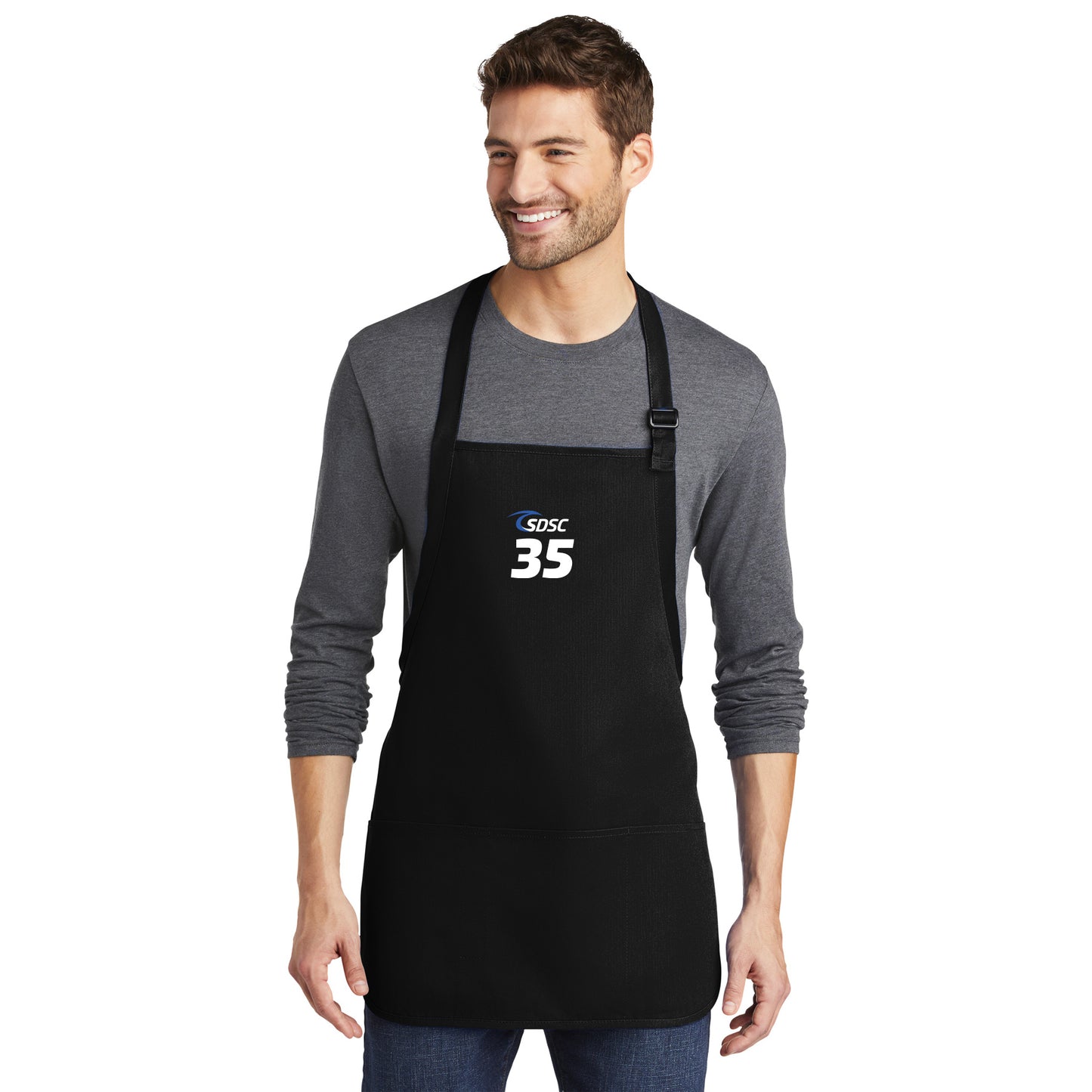 SDSC LOGO PLAYER APRON