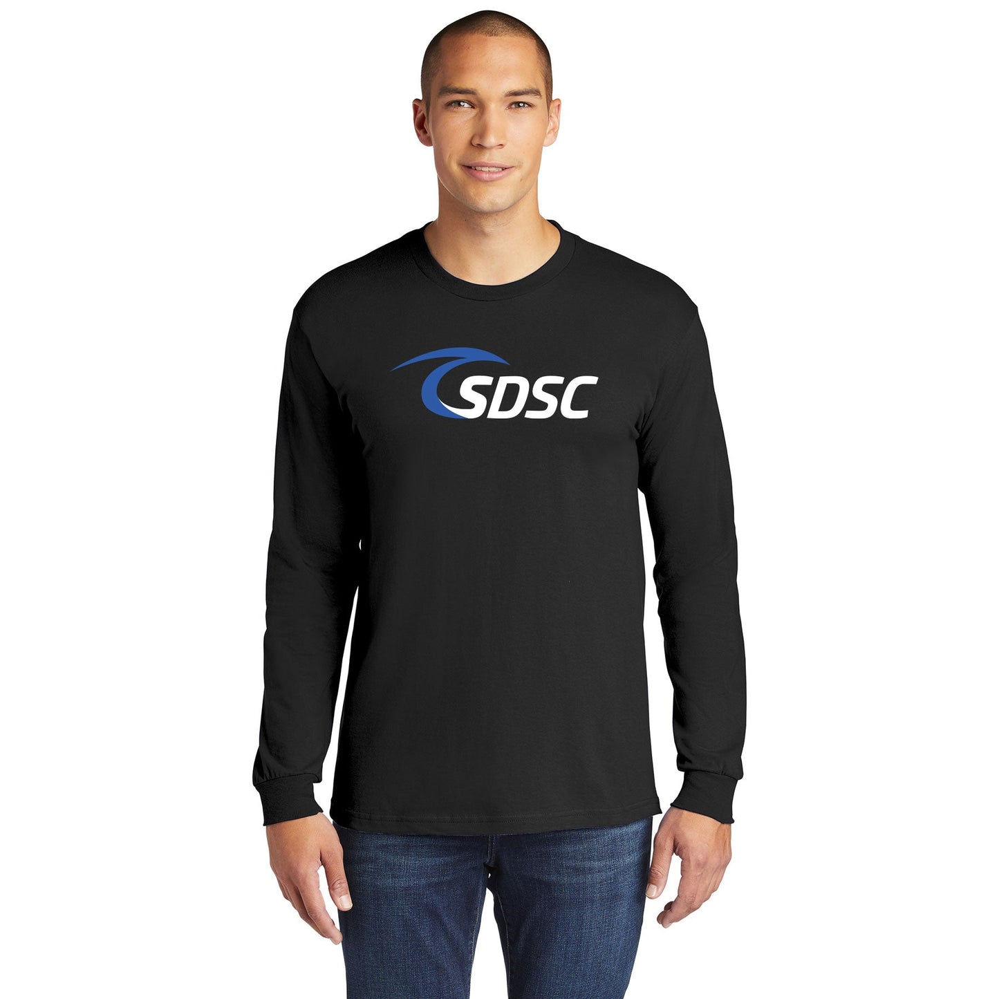 SDSC LOGO CLASSIC HAMMER LONG SLEEVE T-SHIRT - PLUS SIZE