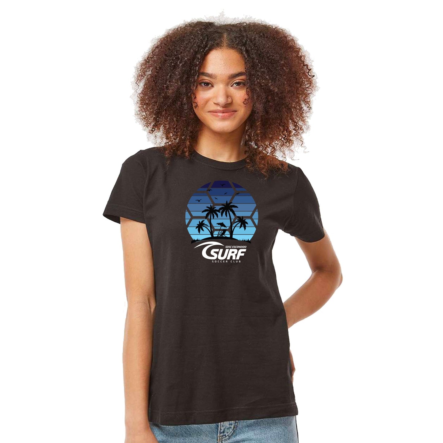SDSC ESCONDIDO SUNSET CLASSIC SLIM FIT JERSEY TEE