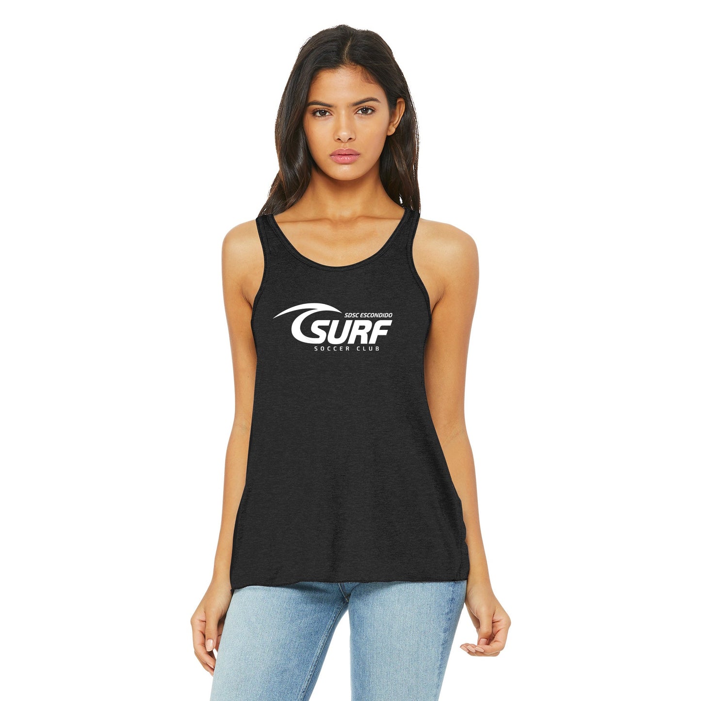 SDSC ESCONDIDO CLASSIC BELLA+CANVAS FLOWY RACERBACK TANK