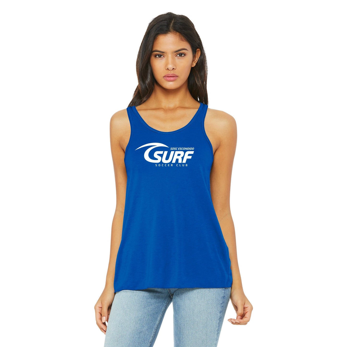 SDSC ESCONDIDO CLASSIC BELLA+CANVAS FLOWY RACERBACK TANK