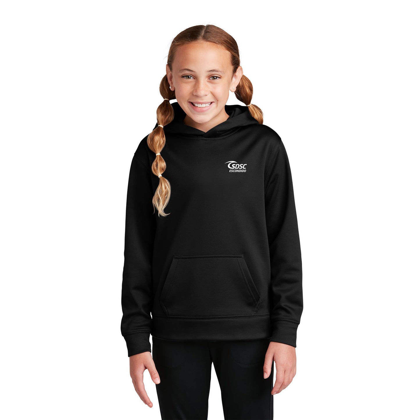 SDSC LEFT CHEST LOGO EMBROIDERED PERFORMANCE HOODED SWEATSHIRT