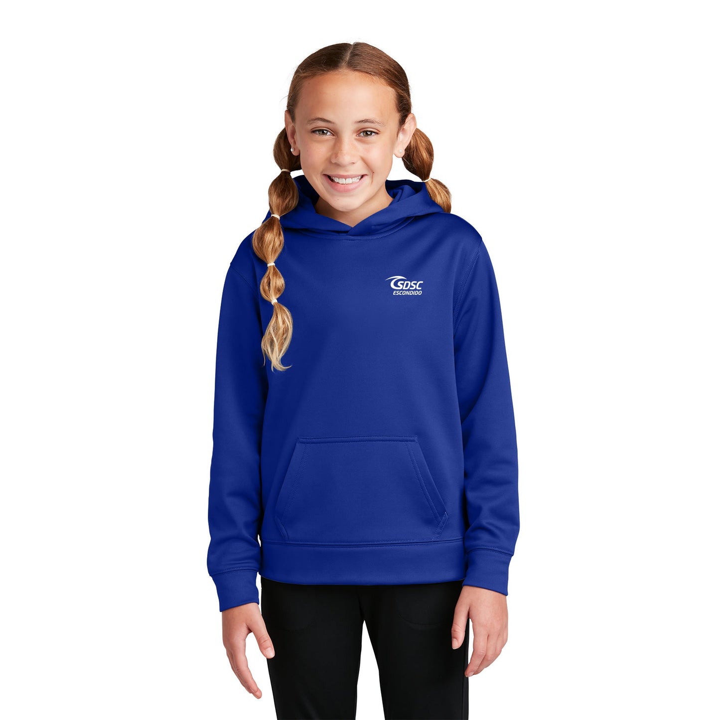 SDSC LEFT CHEST LOGO EMBROIDERED PERFORMANCE HOODED SWEATSHIRT