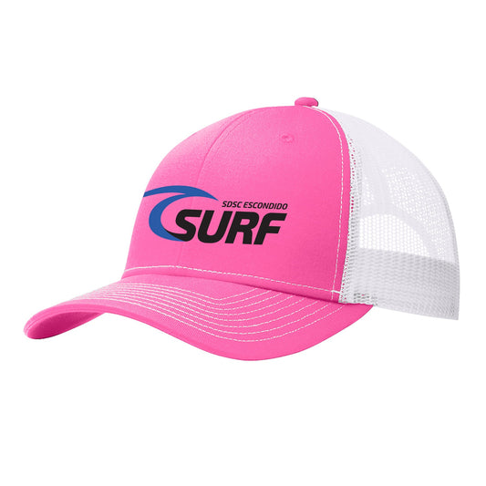 SDSC EMBROIDERED LOGO SNAPBACK TRUCKER CAP