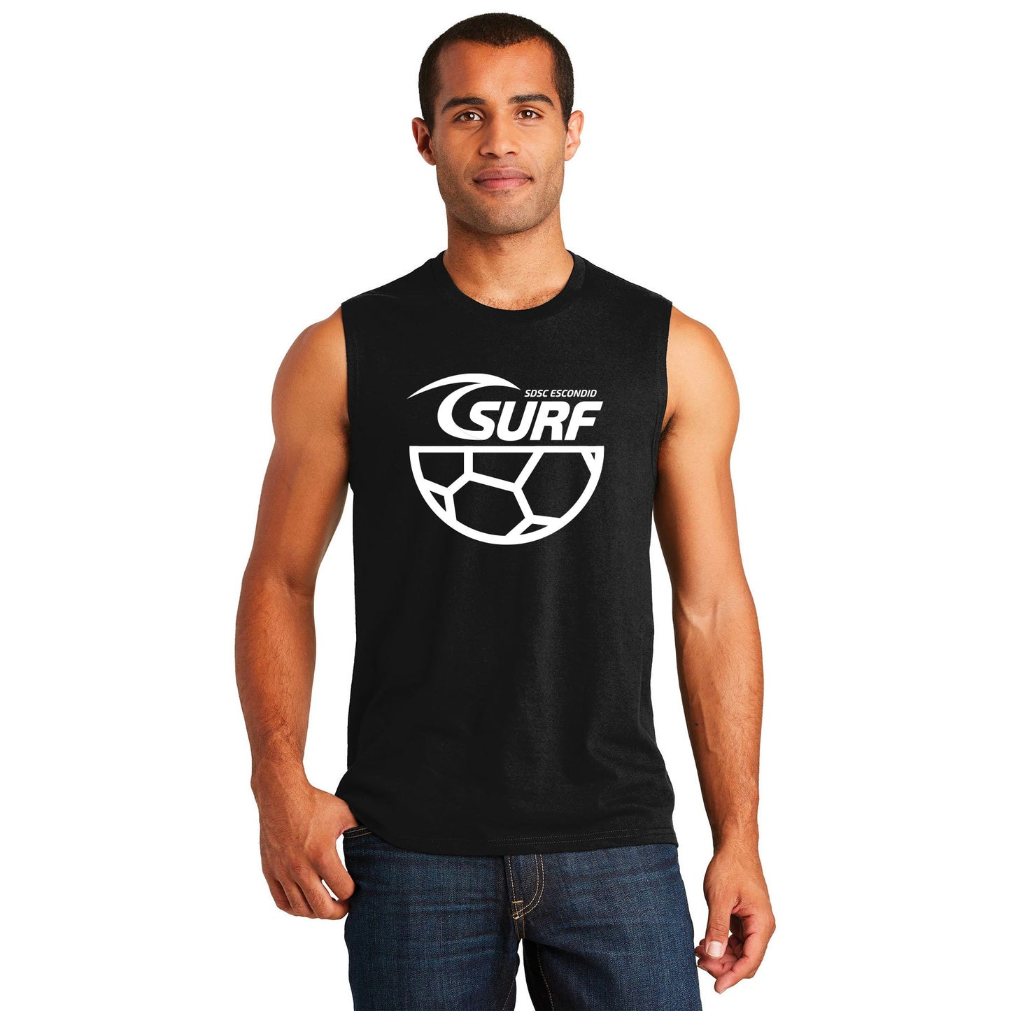 SDSC ESCONDIDO LOGO MUSCLE TANK