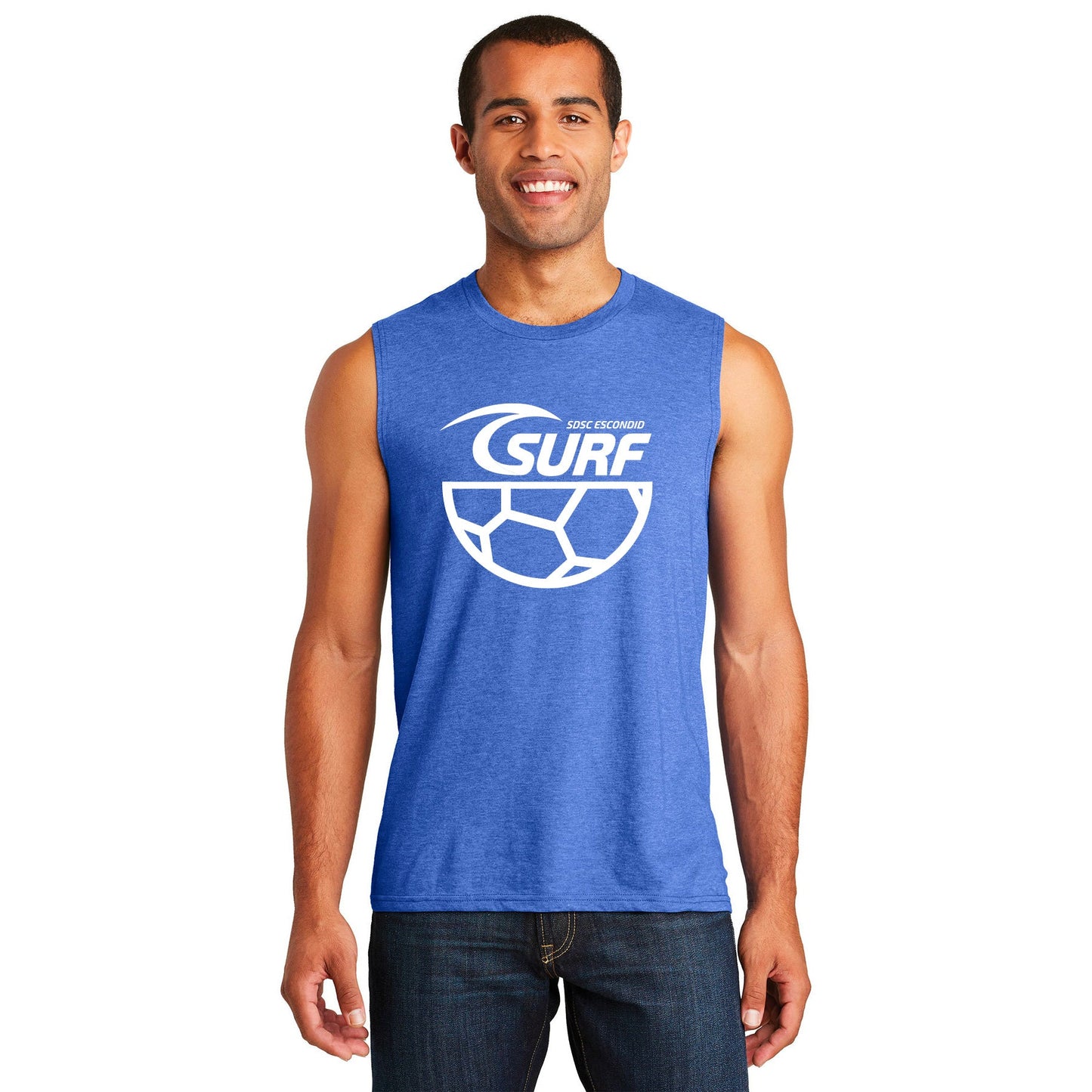 SDSC ESCONDIDO LOGO MUSCLE TANK