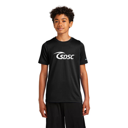 SDSC SURF LOGO NIKE YOUTH SWOOSH SLEEVE RLEGEND TEE