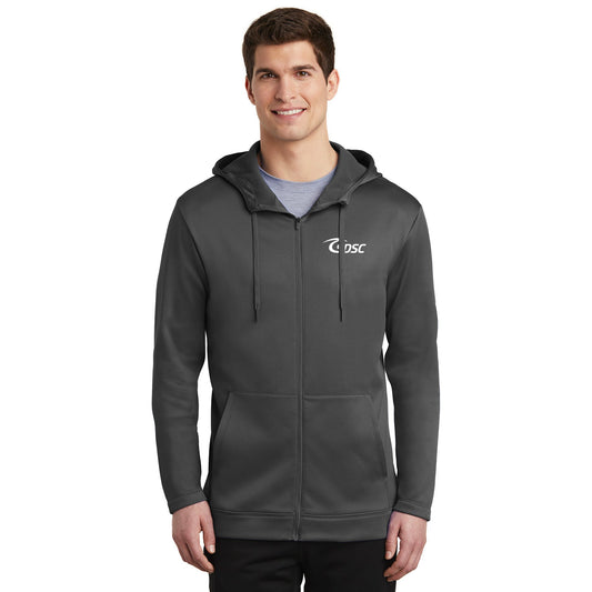 SDSC SURF EMBROIDERED LOGO NIKE THERMA-FIT FULL-ZIP FLEECE HOODIE