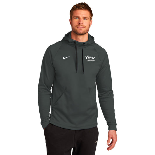 SDSC ESCONDIDO EMBROIDERED LOGO NIKE THERMA-FIT PULLOVER FLEECE HOODIE